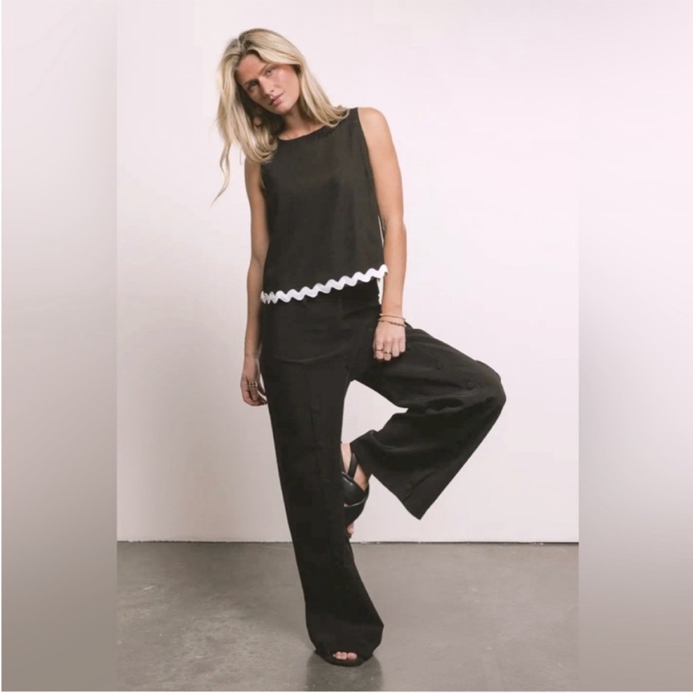 BOHME SYLVIE WIDE LEG PANTS